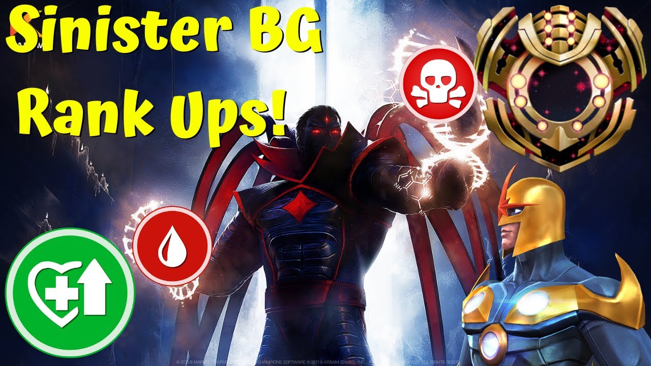 Sinister Rank Ups! BGs Week 4 Meta Preparation! Crit Me With Your Best ...