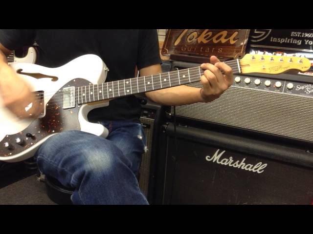Fgn NTL203-GP telecaster thinline type 【商品紹介@Guitar