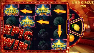 G.E. | WILD CIRCUS 256 | MYSTERY🤯 👉3X 4X👈 | BIG WIN | EPIC WIN 🎰 | Gambling Highlights
