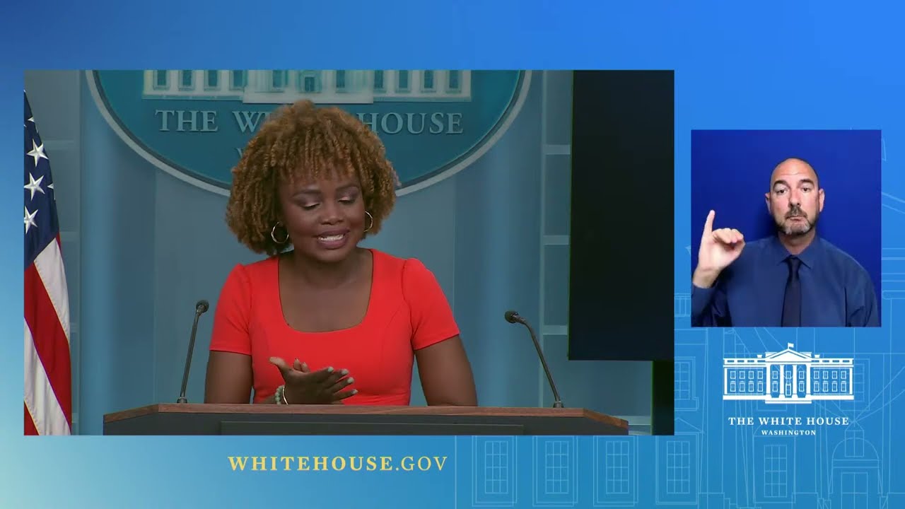 White House press secretary Karine Jean-Pierre holds a briefing with reporters — 5/28/2024