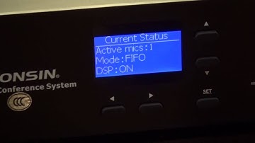 GONSIN 4200 PART2 CUU Setting