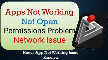 How To Fix Unfortunately, Hocus App has stopped | Keeps Crashing Problem in Android | Not Open