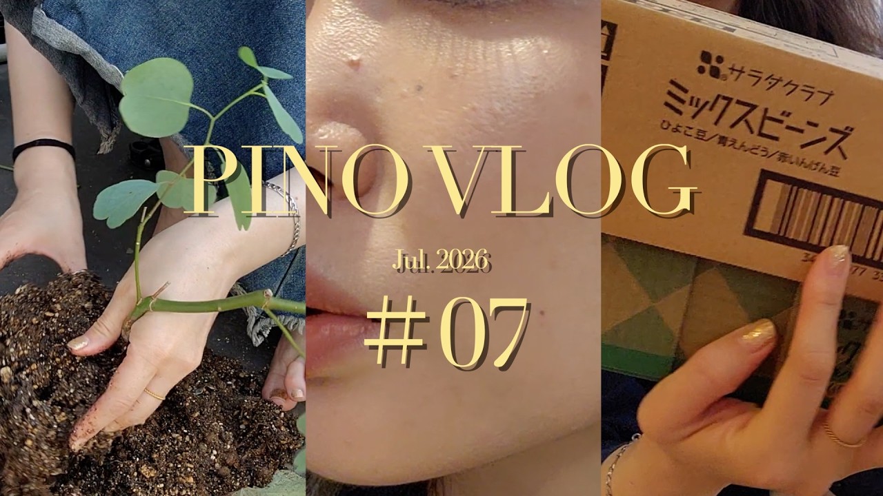 PINO VLOG #07 | Repotting Plants, Amazon Haul, Buying New Soil