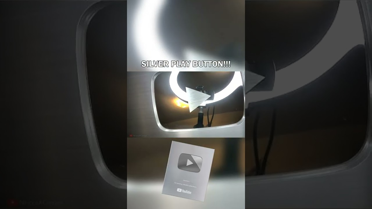 WE GOT THE SILVER PLAY BUTTON!!! 