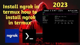 How to install ngrok in termux install ngrok in termux