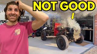My Land Rover Defender Rebuild Isn't Going Well...(small fire)