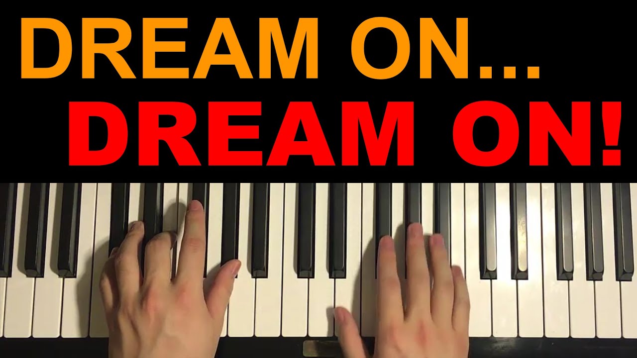 Aerosmith - Dream On (Piano Tutorial Lesson)