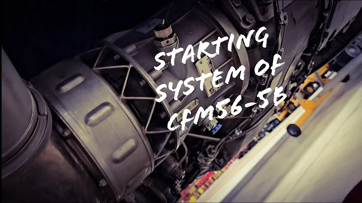 How starting system of CFM-56-5B works