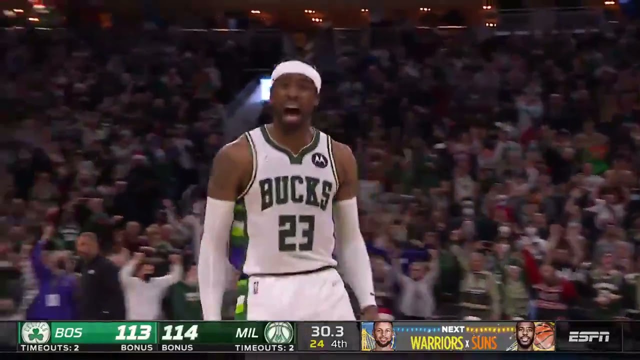 Wesley Matthews Has Ice In His Veins!❄️ Clutch Shot In Christmas Game!