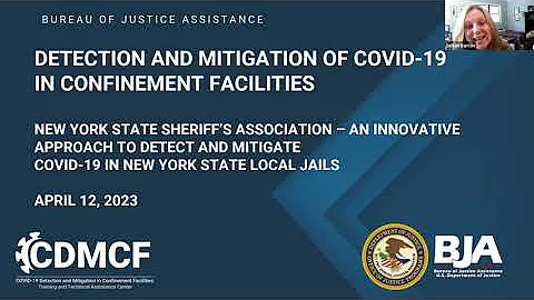 An Innovative Approach to Detect and Mitigate COVID-19 in New York State Local Jails