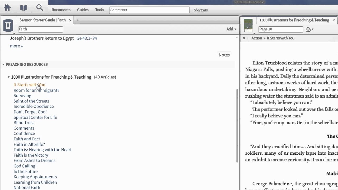 Logos 5 Tutorial How to Build a Sermon Logos Bible Software YouTube