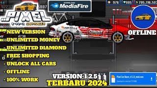 UPDATE!! Pixel Car Racer Mod Apk Terbaru 2024 Version 1.2.5 Unlimited Money - Unlock All Cars