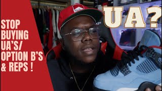 STOP BUYING UA , OPTION B AND REPLICA SNEAKERS !
