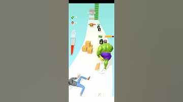 Muscle Rush Game All Levels Gameplay Android, iOS Update New Level #39 #shorts