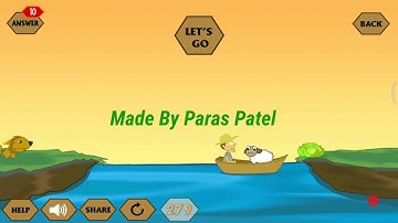 River Crossing IQ Logic 1 answer