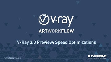 V-Ray 3.0 for 3ds Max - Faster Ray Tracing