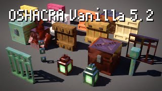 おしゃクラ!Part152 棚などを3Dに! OSHACRA Vanilla(Minecraft)