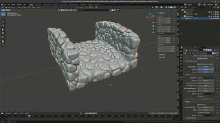 Inner Stone Growth | Simulation | Geometry Nodes Modifier For Blender