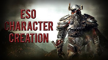 Elder Scrolls Online Beta - Character Creation