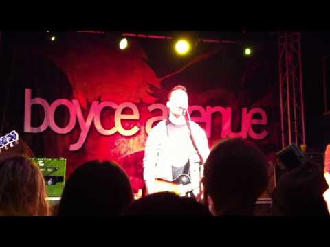 Daylight / Tonight - Boyce Avenue - Newcastle O2 A...