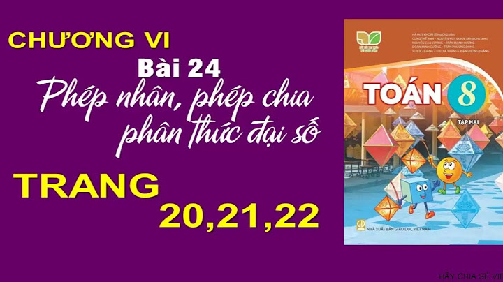 Giải bài tập toán lớp 8 trang 20 năm 2024