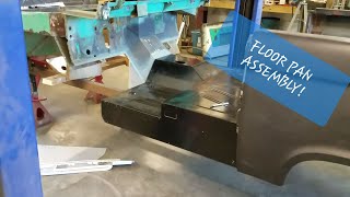 FLOOR PAN ASSEMBLY INSTALLATION  1966 Ford Bronco Restoration Project