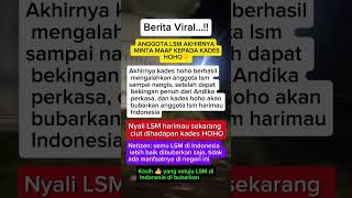 Kades Hoho vs LSM #purbaya #prabowo #shorts #fyp #youtubeshorts #viral #trending