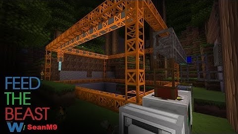 Minecraft FTB how to make a quarry (Direwolf20 modpack)