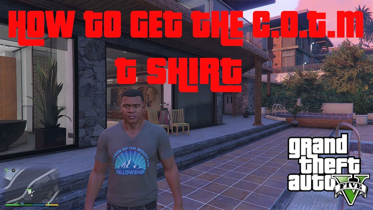 How to get the Children of the Mountain T shirt GTA Story Mode