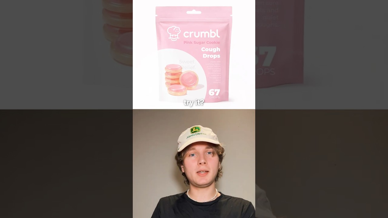 What if Crumbl made Cough Drops? #Crumbl