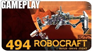 Robocraft Gameplay Tier 9 SMG Walker Flyer