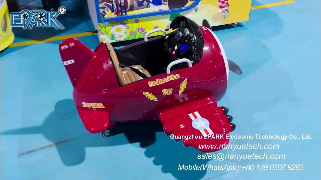 EPARK Airplane Plaza Car Amusement Equipment Battery Car Glass Fiber