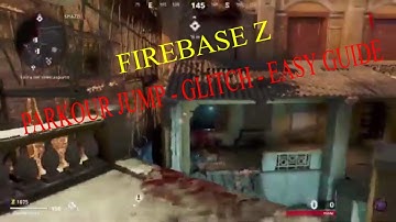 COLD WAR ZOMBIES - FIREBASE Z - PARKOUR JUMP - GLITCH - EASY GUIDE
