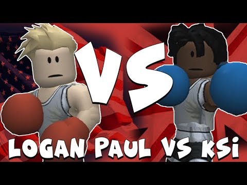 ksi vs logan paul youtube fight roblox