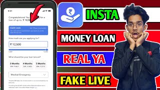 Insta money personal loan app review || instant personal loan app 2023 || real loan app 2023