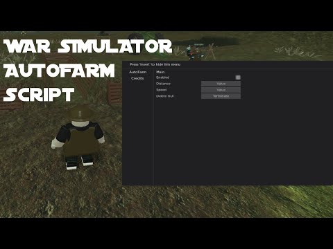 Roblox War Simulator Autofarm Script Working Youtube - roblox military simulator script pastebin