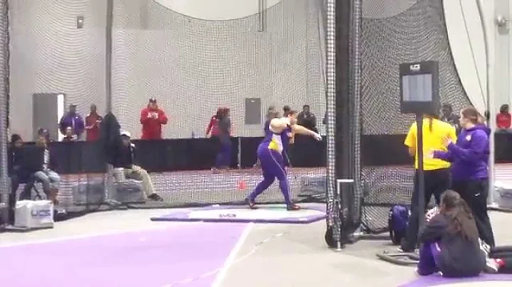 LSU's Tori Bliss Sets Indoor School Record in Shot Put at 57-2 3/4 to Open 2015 Season