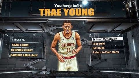 NBA 2K21 TRAE YOUNG  BUILD - 65 BADGE UPGRADES - DEMIGOD POINT GOD  BUILD ( MOST BADGES POSSIBLE)