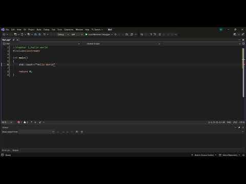 Graphics Programming | C++ | Chapter 1| Hello World | data types and variables