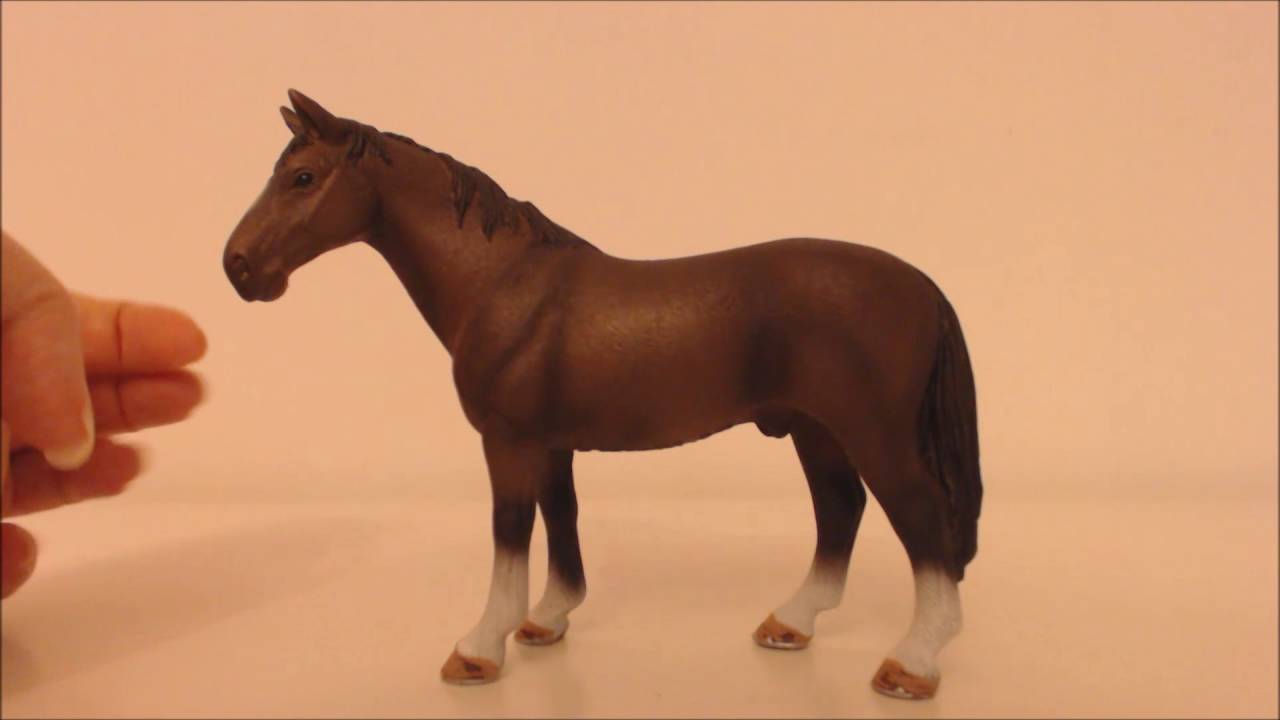 schleich hanoverian gelding