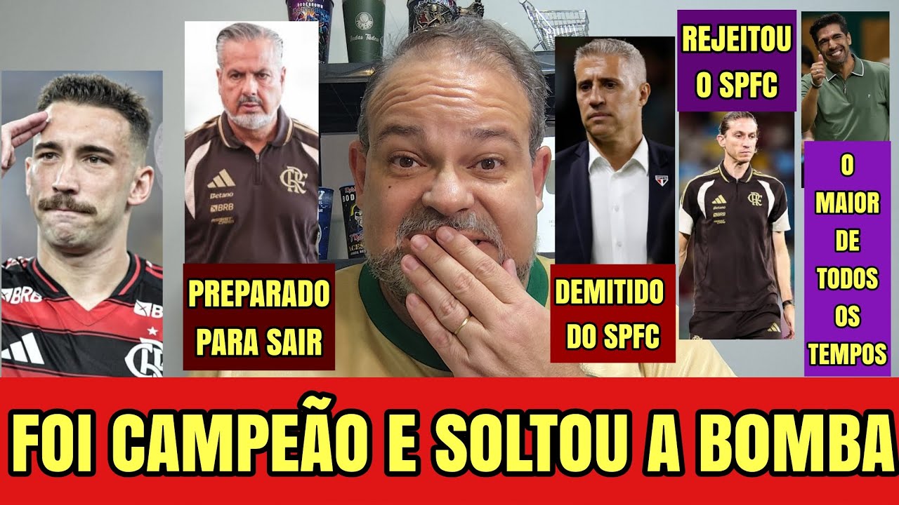 RACHA NO MENGÃO! LEO ORTIZ COMPLICA A VIDA DE BOTO NO FLAMENGO. FILIPE LUIS REJEITA SÃO PAULO FC