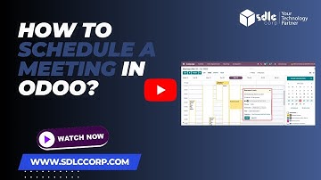 How to Schedule a meeting in Odoo?