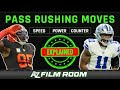 Nfl pass rush moves explained film breakdown