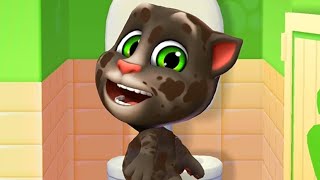 My Talking Tom Washroom Me Haapy Hogaya 😅 #mytalkingtom #talkingtom  .