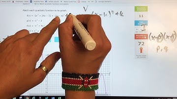IXL Match Quadratic Functions using all 3 Forms