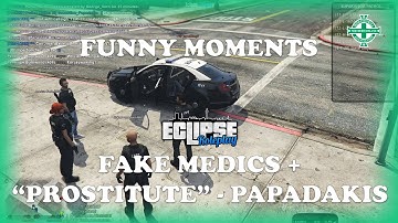 Eclipse RolePlay, LSPD, Funny moments, "prostitute" and Sebastian Papadakis special!