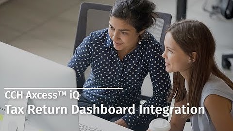 CCH Axcess™ iQ: Tax Return Dashboard