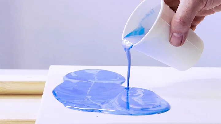 Acrylic Pouring Medium Premium Product Demo