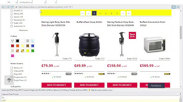 Scraping product variants at nisbets.co.uk