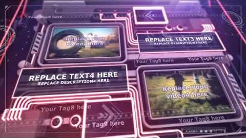 Techno Cube Show| VideoHive Templates | After Effects Project Files